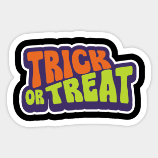 Trick Of Treat HELLOWEEN Sticker